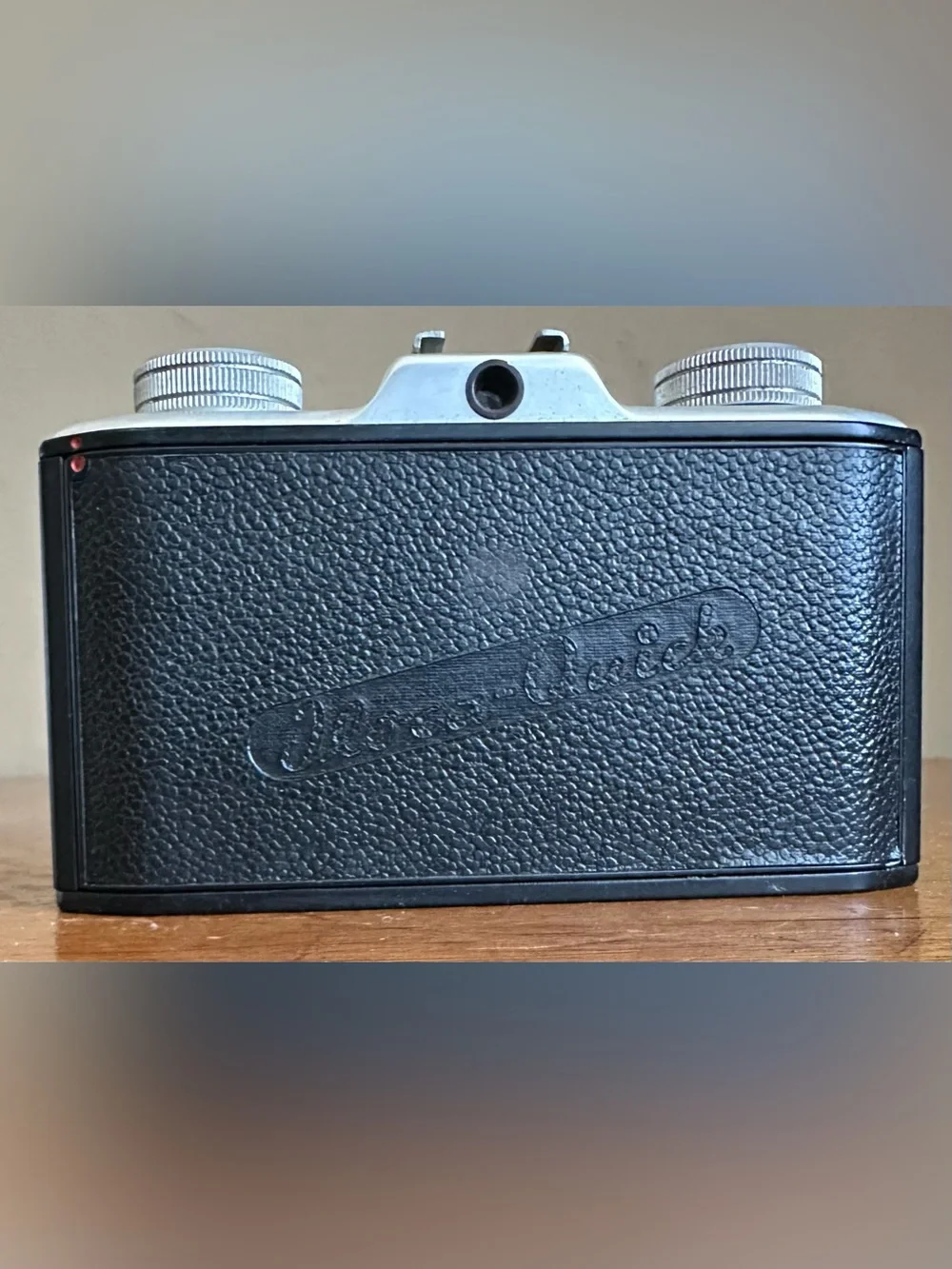 Iloca Quick-A 35mm Film Anastigmat V 45mm f/3.5 Vero Lens Camera w/Case Germany